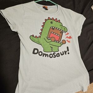 Women's small Domo Dino Tshirt